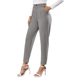 High-Waisted Wide Leg Trousers for Woman | Pants