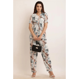 Exclusive Print Women Stylish Co-ord Set.