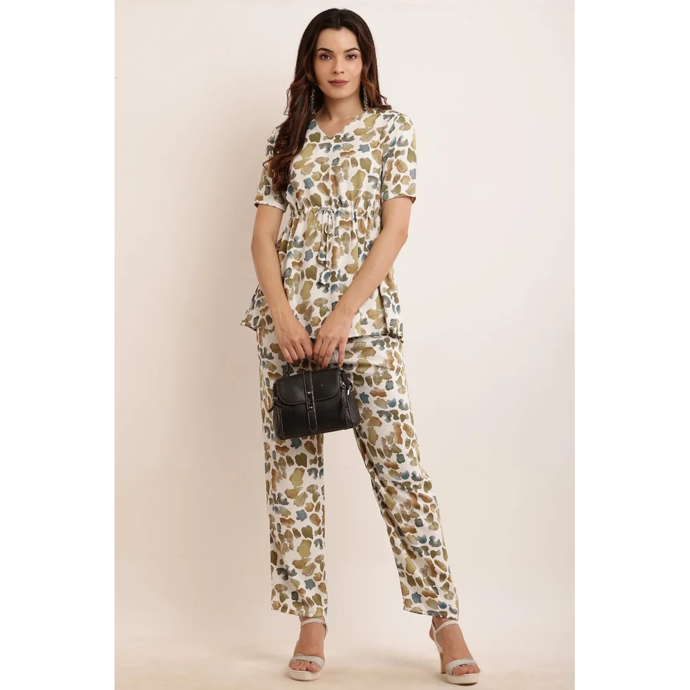 Women Stylish Co-ord Set In Imported Fabic