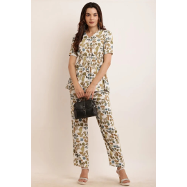 Women Stylish Co-ord Set In Imported Fabic