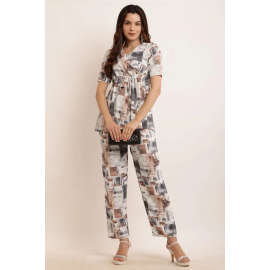 Women Stylish Exclusive Print Co-ord Set