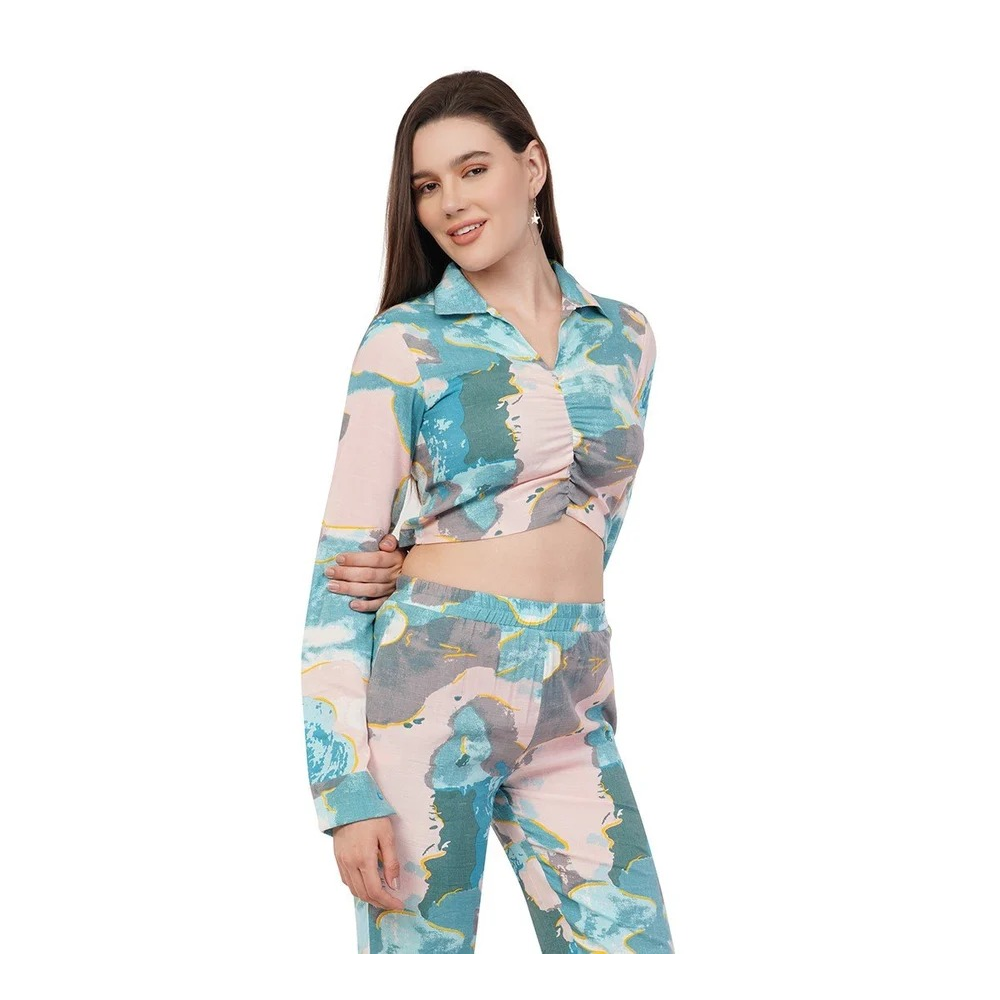 Cotton Slub Women Co-ord Set