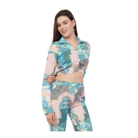 Cotton Slub Women Co-ord Set