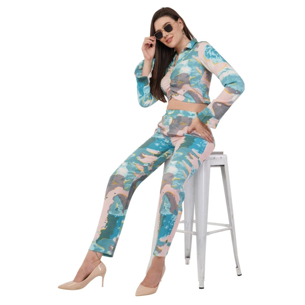 Cotton Slub Women Co-ord Set