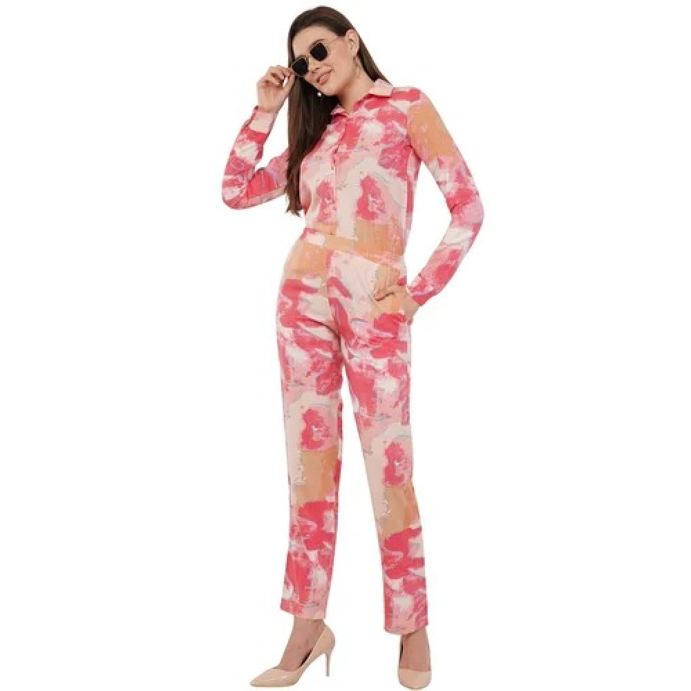 Ladies Tie Dye Co-ord Set,