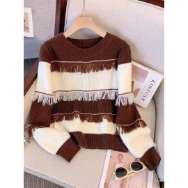 Multicolor Ladies Woolen Sweater