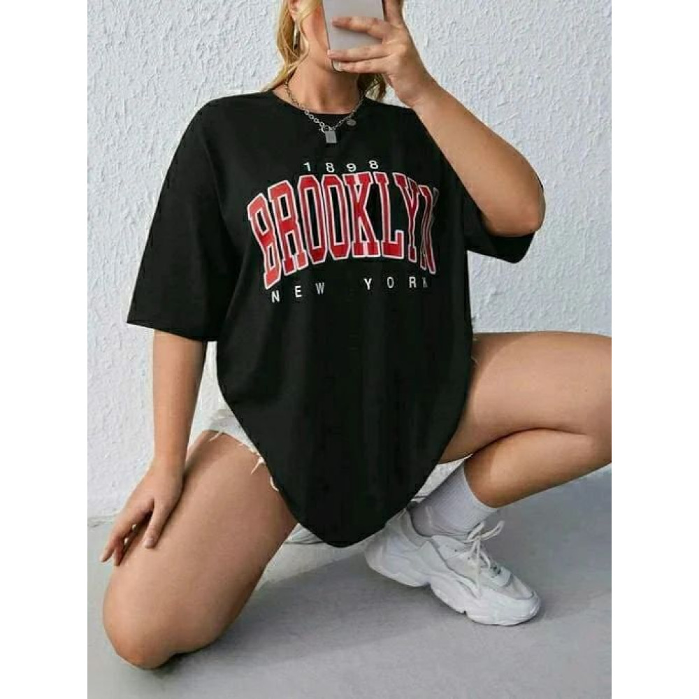 Half Sleeve Oversize T Shirt Womens, Casual Wear