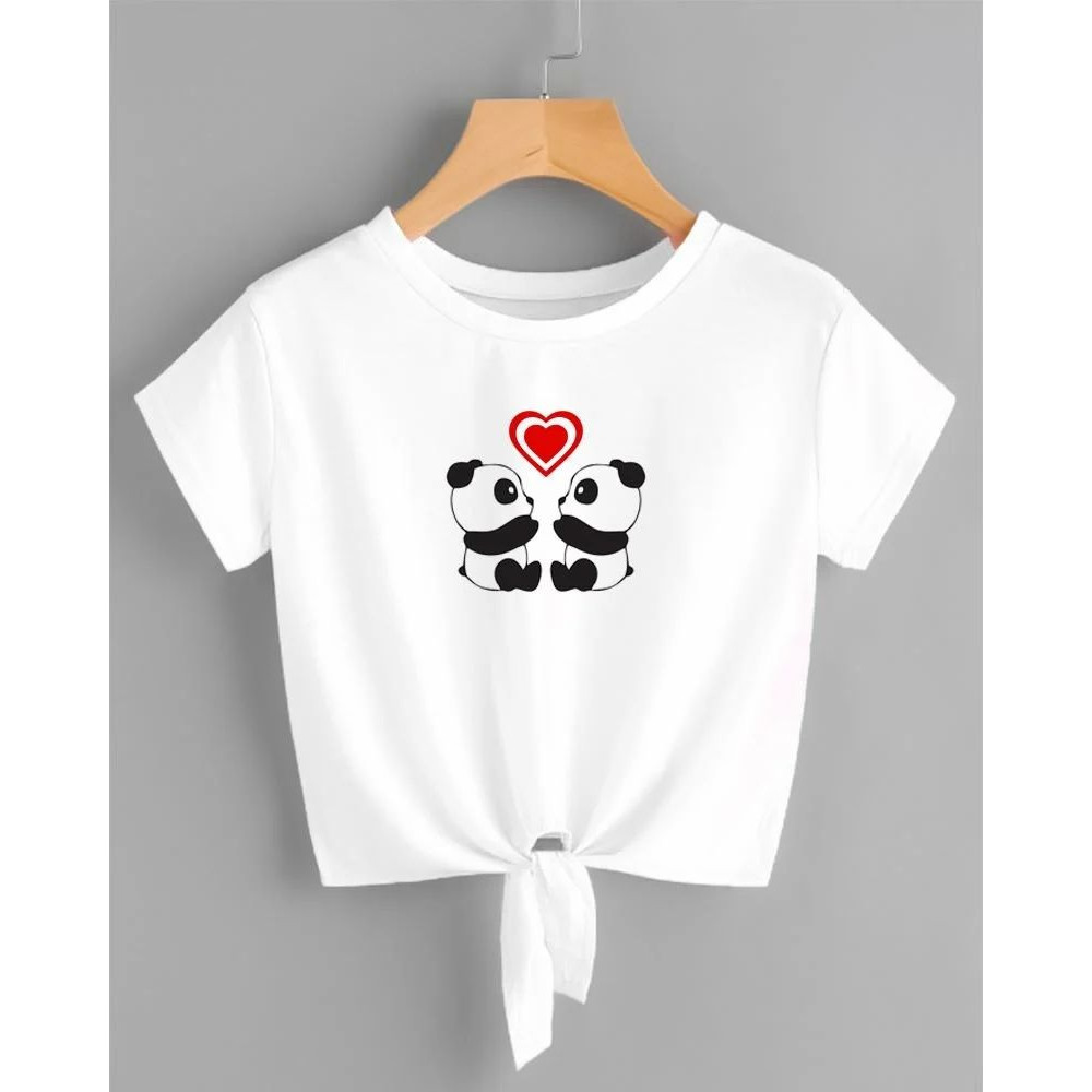 Girls Lycra Crop Top