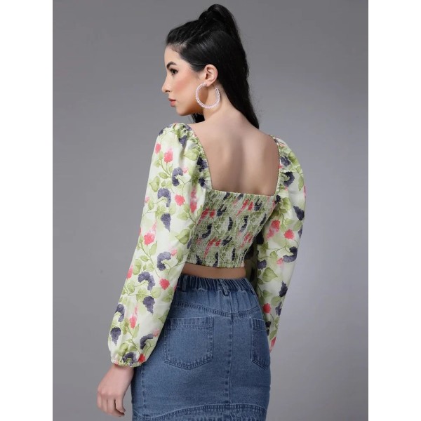 Polyester Ladies Crop Top