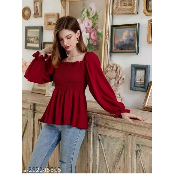 Women Crepe Top