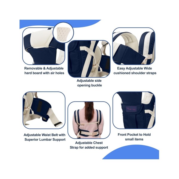 Chinmay Kids 4 in1 Baby Carrier Kangaroo Bag