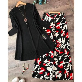 Plazo rayon with print 