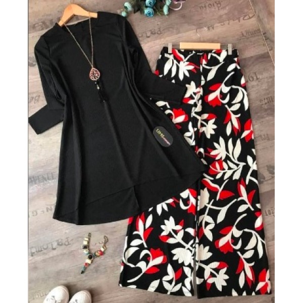 Plazo rayon with print 