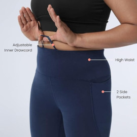 BlissClub Women Fitted Cotton Leggings