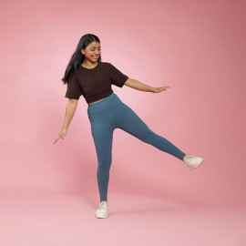 BlissClub Women Fitted Cotton Leggings