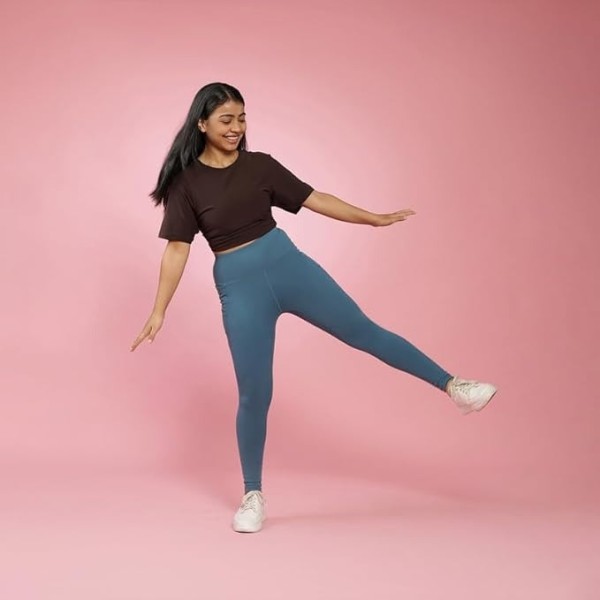 BlissClub Women Fitted Cotton Leggings