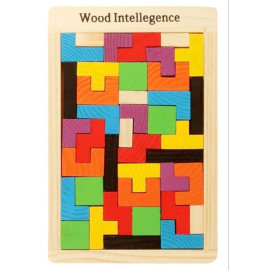 Toyshine Kids Wooden Geometric Blocks Stacker