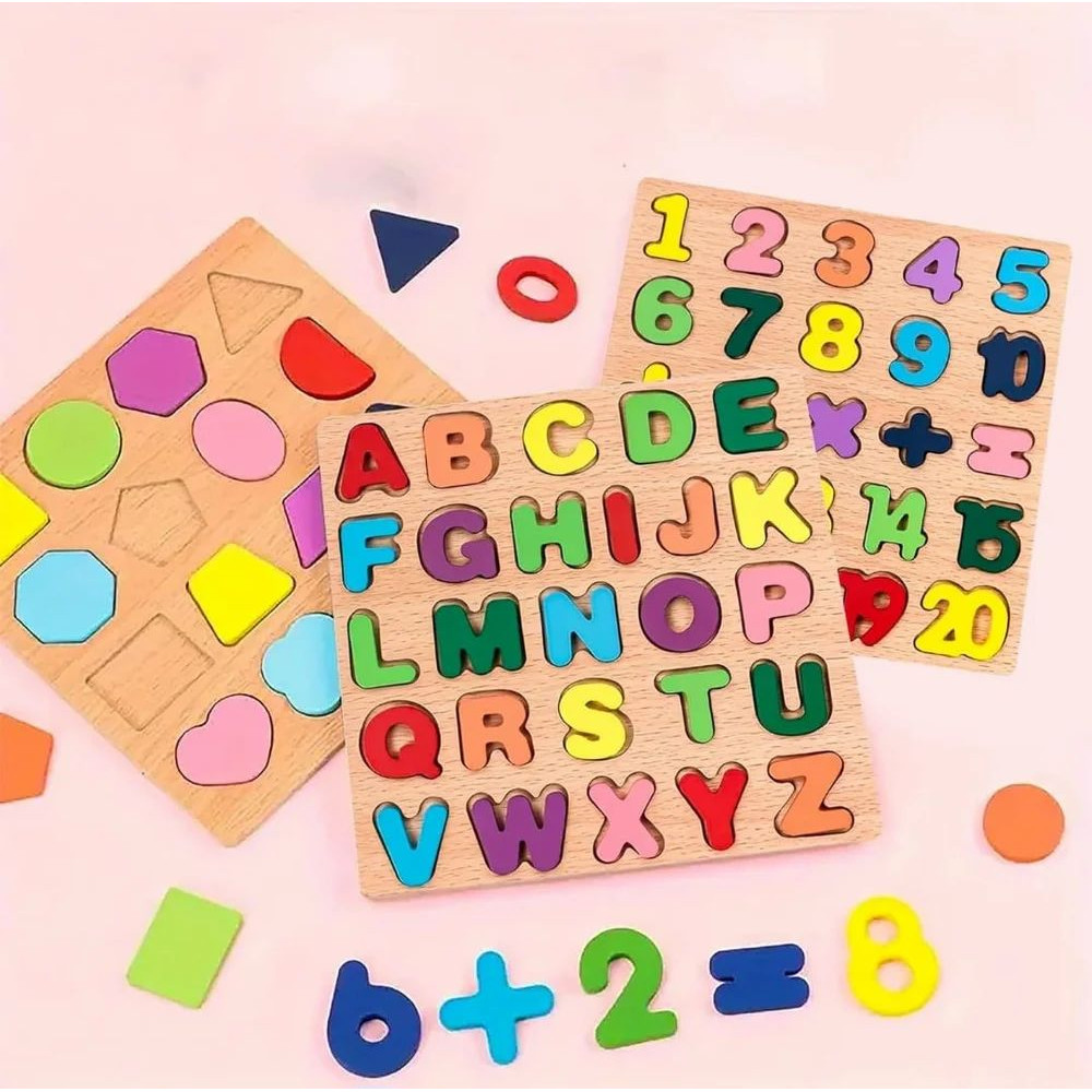 Chocozone Wooden Learning Educational Board