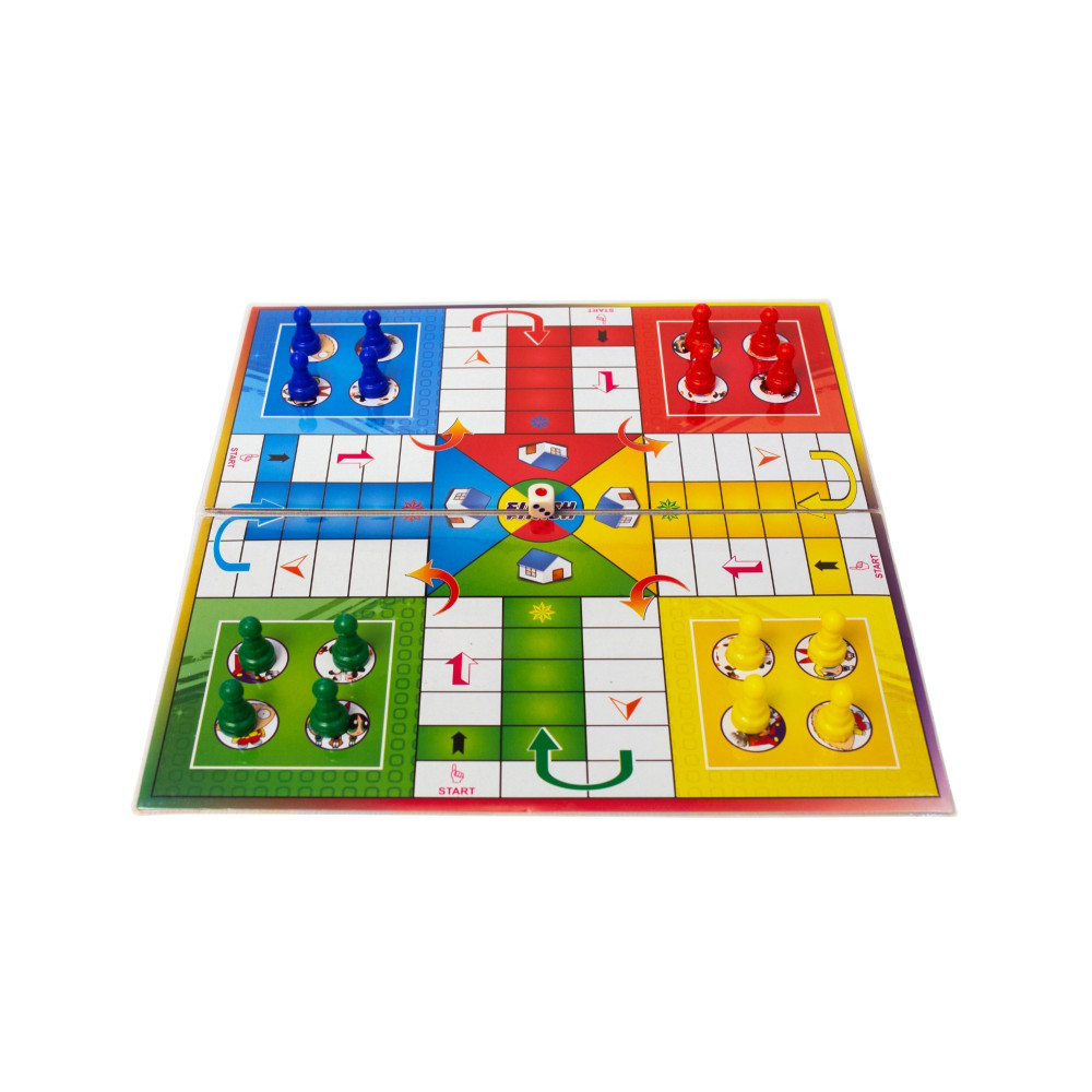 Ratna's Magnetic Snakes and Ladders with Ludo