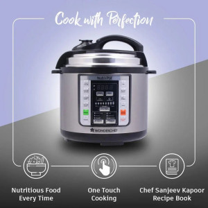Capacity: 3 Litre Wonderchef Nutri Pot 3L Electric..