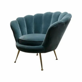 Red Wooden Peacock Single Seater Sofa Chair