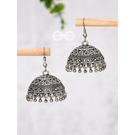 Love on My Ears - Intricate Statement Boho Jhumkas