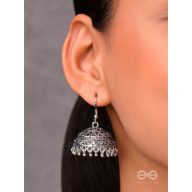 Love on My Ears - Intricate Statement Boho Jhumkas