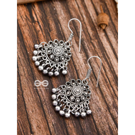 The Motif Circles - The Oxidised Dangler Collection