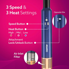 Agaro Imperial Multifunctional 6-in-1 Hair Styler 