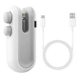 Mini Sealing Machine | Handheld Heat Sealer for Food Packaging (99mm) | Resealable Bag Sealer