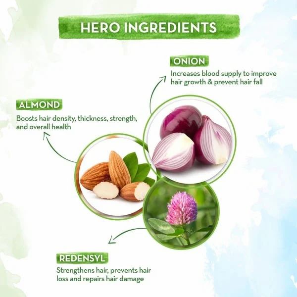  Mamaearth Onion Hair Oil