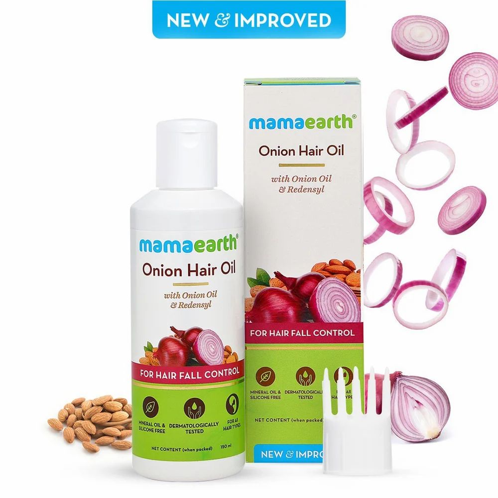  Mamaearth Onion Hair Oil