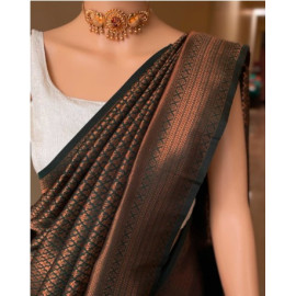 Chanderi silk saree