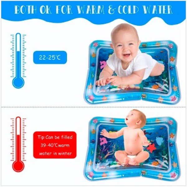 Toy Imagine Inflatable Water Mat: Stimulating Play for Newborns,