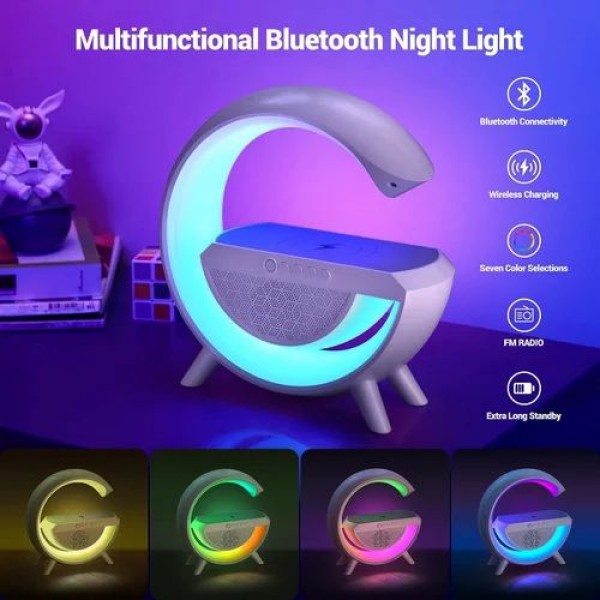 LED WIRELESS CHARGING SPEAKER (SKU 