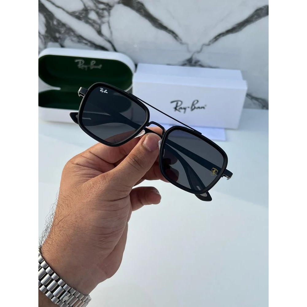 Ray-Ban Men Polarized Aviator Pilot Sunglasses