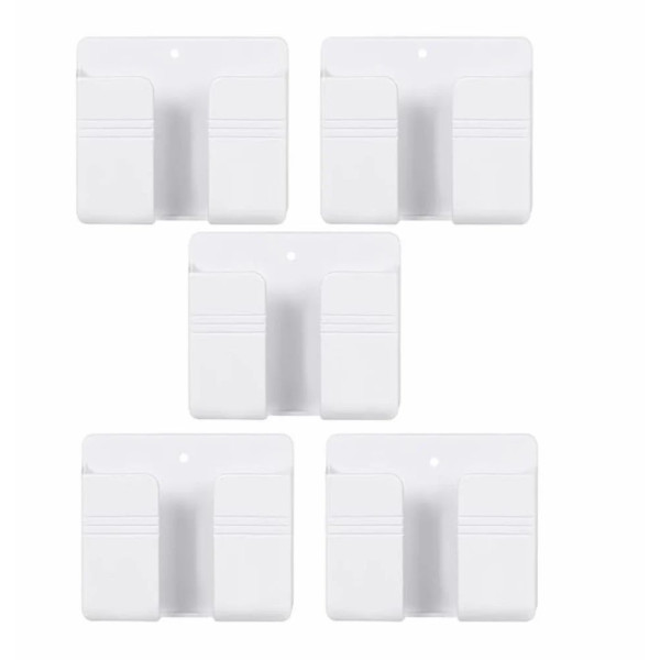 Tensea Mobile Phone Charging Stand, Multi-Functional Storage Holder, Bedside Fixed Rack, Bedroom, Office Accessories, Acrylonitrile Butadiene Styrene, White 01, Portable Electronic Devices