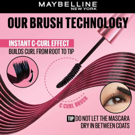 MAYBELLINE NEW YORK Lash Sensational Sky  High Waterproof Mascara| Lengthening & Volumizing 6 ml (Very Black)