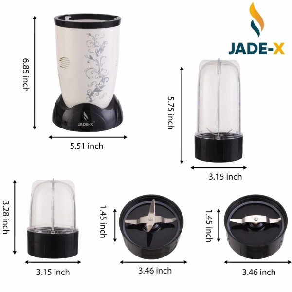 Nutri-Blend Mixer Grinder – Compact, Powerful 400W Blender for Smoothies, Juices & Spices