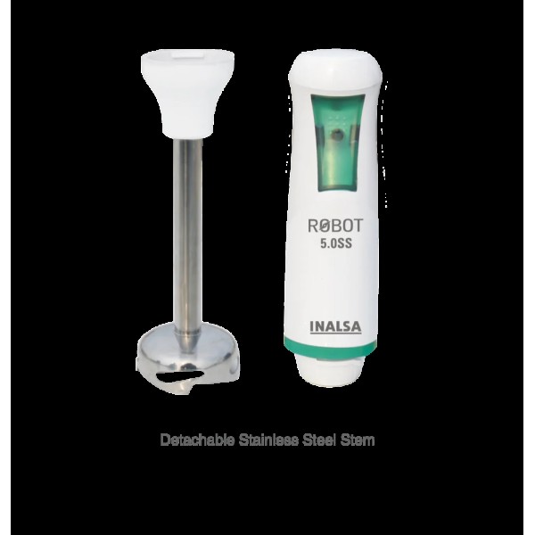 Inalsa Robot Inox Hand Blender – Powerful 1000W Stainless Steel Immersion Blender for Effortless Blending and Mixing