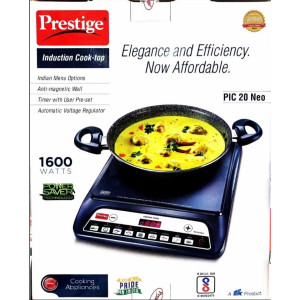 Prestige PIC 20 Induction Cooktop – Smart, Energy-..