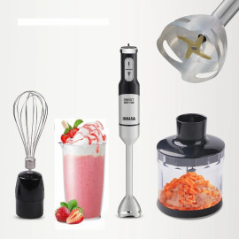 Inalsa Robot Inox Hand Blender – Powerful 1000W Stainless Steel Immersion Blender for Effortless Blending and Mixing